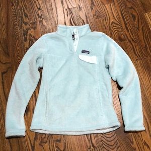 Re tool snap fleece Patagonia pullover woman’s size medium